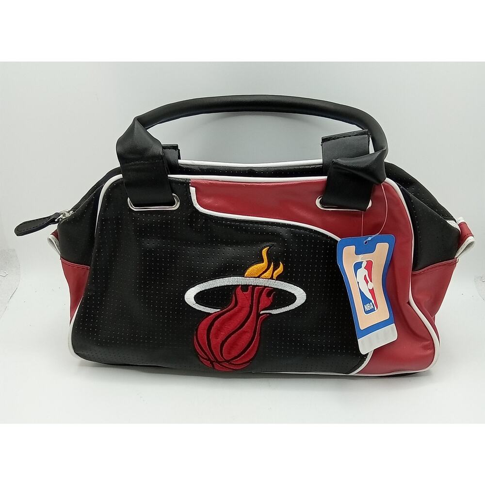 Miami Heat NBA Perfect Bowler Embroidered Logo Purse